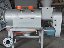 气旋筛处理轻比重、粘度大、易团聚的细粉物料