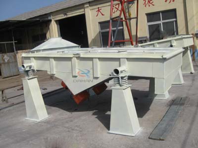 带角度直线振动筛